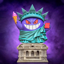 Worker Gengar Ghost Figure Model Desktop Ornament Gift Decoration Toy Statues