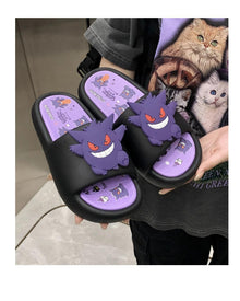 Gengar slippers for men and women, non-slip eva couple summer sandals