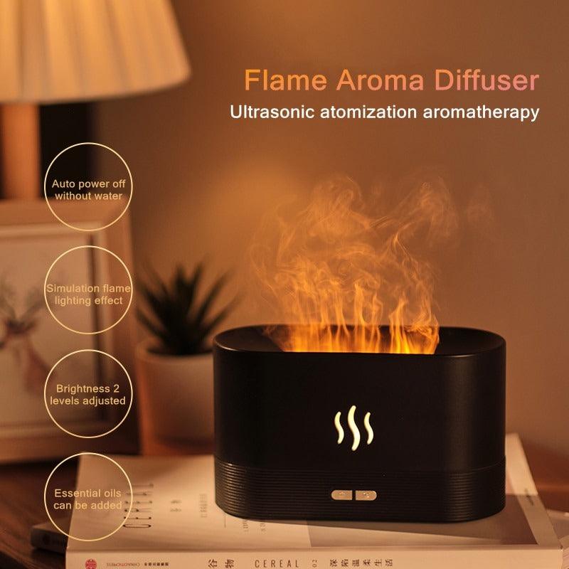 Essential Oil Flame Humidifier