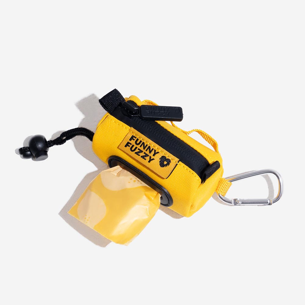 FUNNYFUZZY 방수 목줄 부착형 배변 봉투 디스펜서 - Flexi Walker