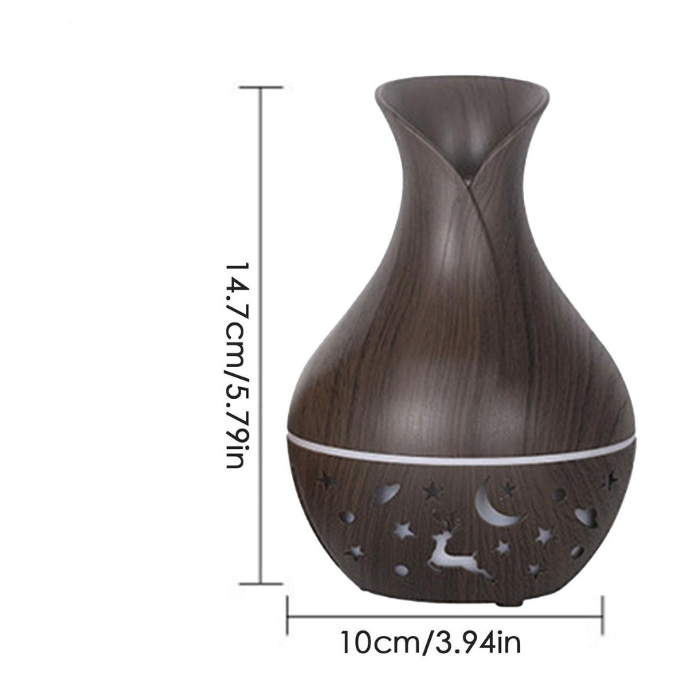 Aromatherapy Diffuser Humidifier With 200ml LED Mist Maker