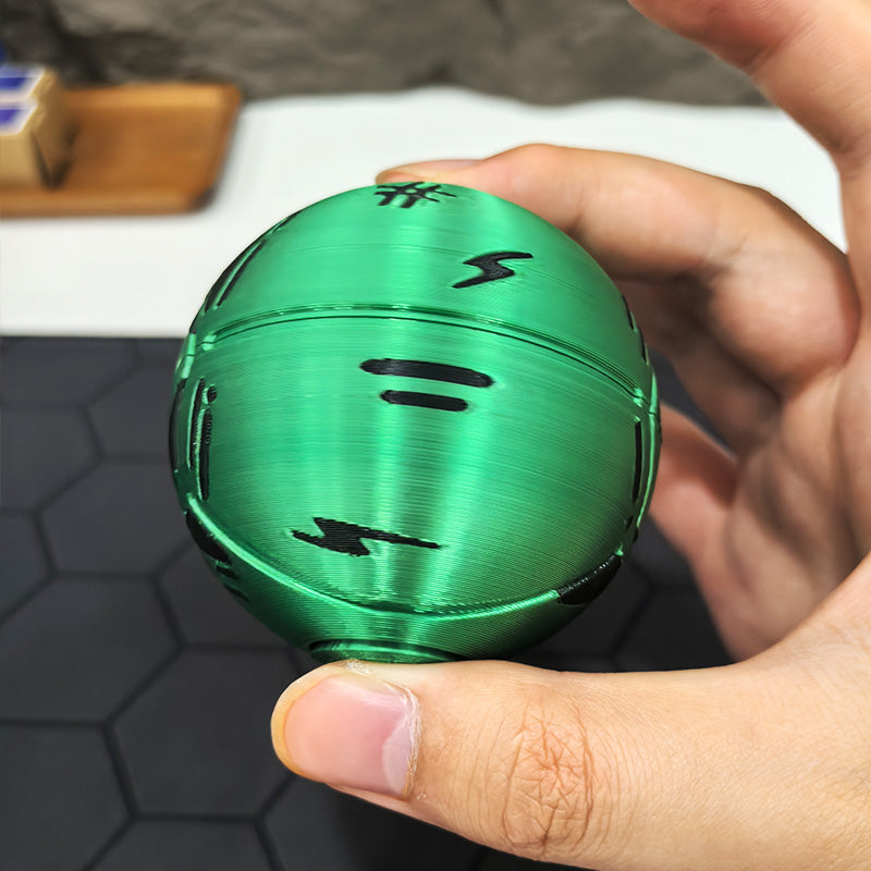 JoJo's Bizarre Adventure Steel Ball Run Gyro Zeppeli Golden Spin Steel Ball