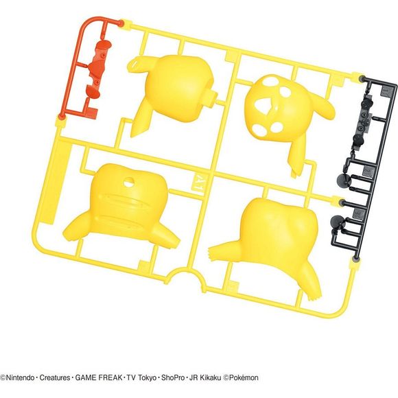 Bandai Hobby Pokemon PLAMO Collection Quick!! 01 Pikachu Plastic Model Kit