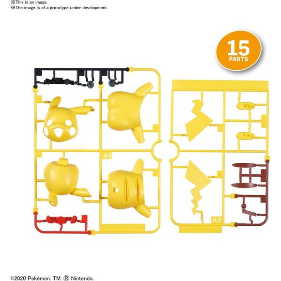 Bandai Hobby Pokemon Pikachu Quick Model Kit