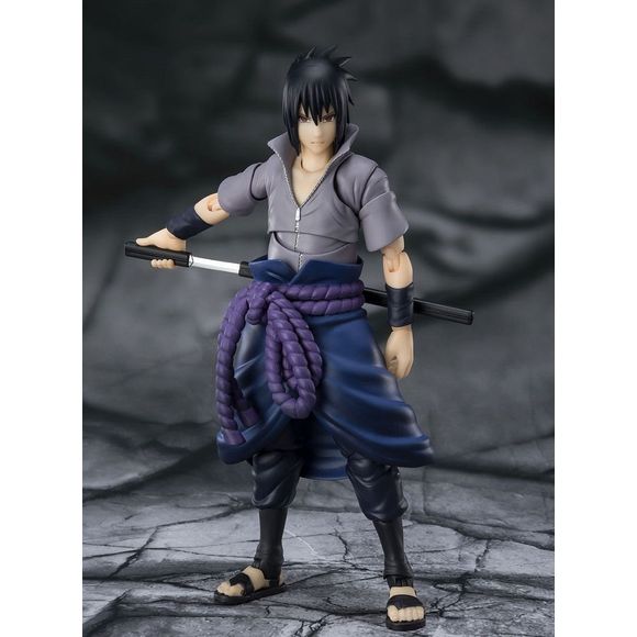 Bandai Spirits S.H. Figuarts Sasuke Uchiha (He Who Bears All Hatred) Action Figure