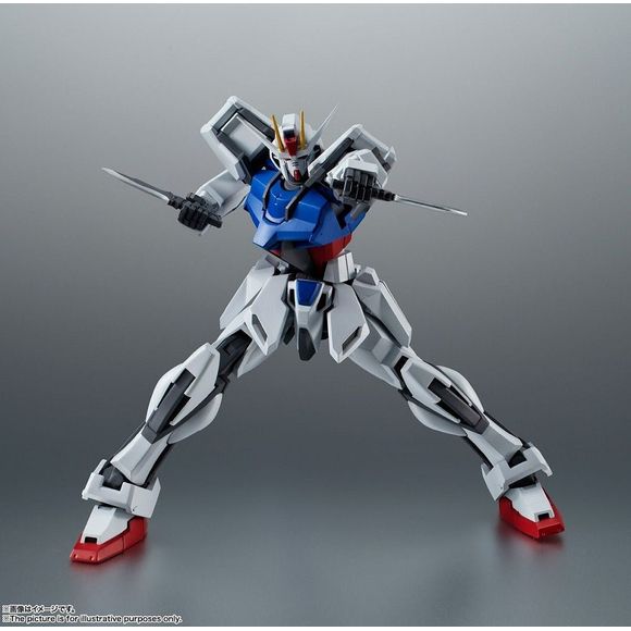 Bandai Robot Damashii (Side MS) GAT-X105 Strike Gundam Anime Ver. Figure