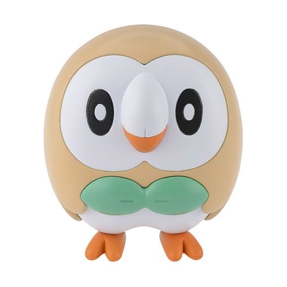 Bandai Hobby PokePla Pokemon Rowlet Figure Quick Model Kit