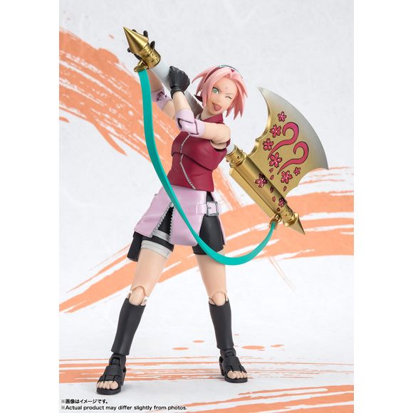 Bandai Tamashii Nations S.H.Figuarts Sakura Haruno - NARUTOP99 Edition- Action Figure