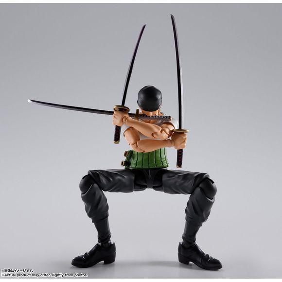 Bandai Tamashii Nations One Piece S.H.Figuarts Roronoa Zoro -Romance Dawn- Action Figure