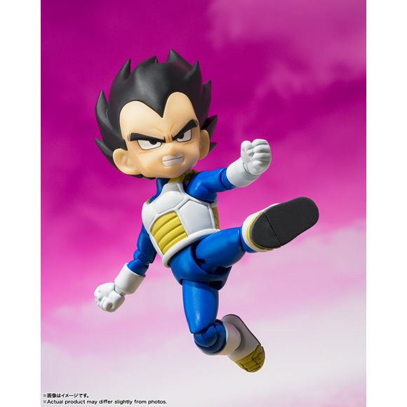 Bandai Tamashii Nations Dragon Ball DAIMA S.H.Figuarts Vegeta (Mini) Action Figure