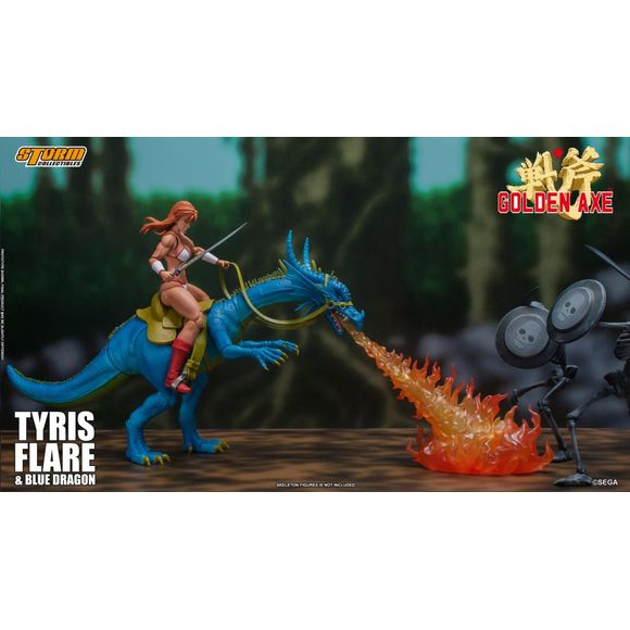 Storm Collectibles Golden Axe Tyris Flare and Blue Dragon 1/12 Scale Figure Set