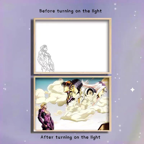 JoJo's Bizarre Adventure Decorative Painting Night Light