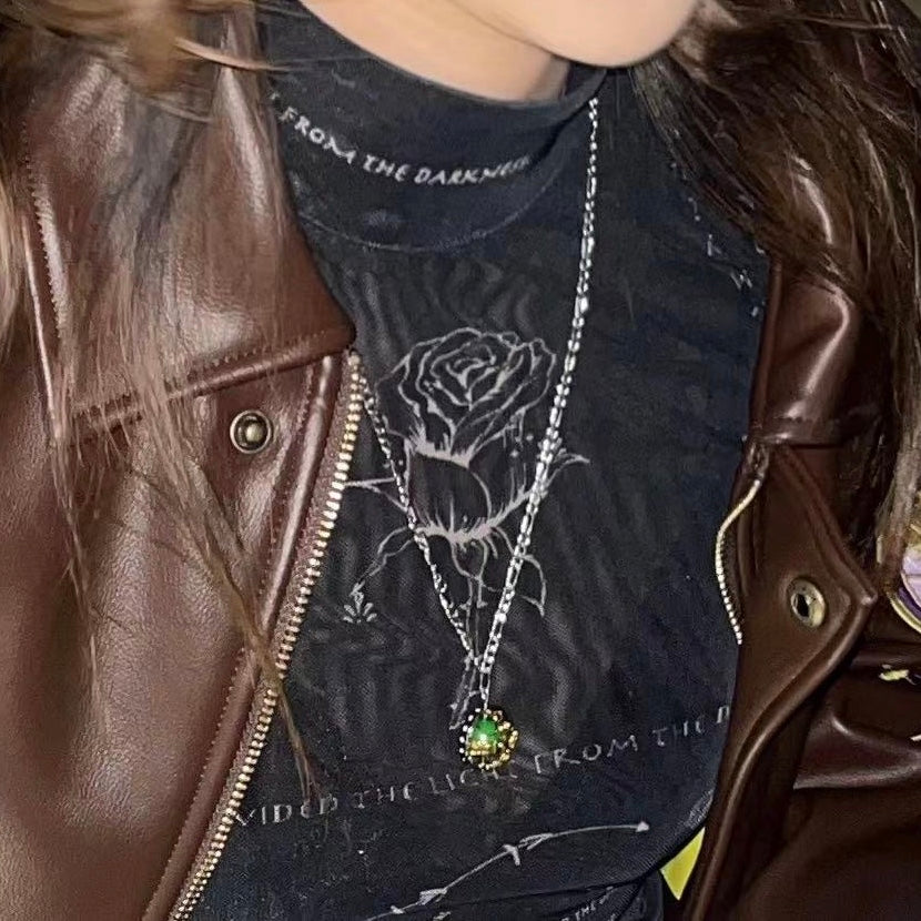 JOJO Steel Ball Run Green Enamel