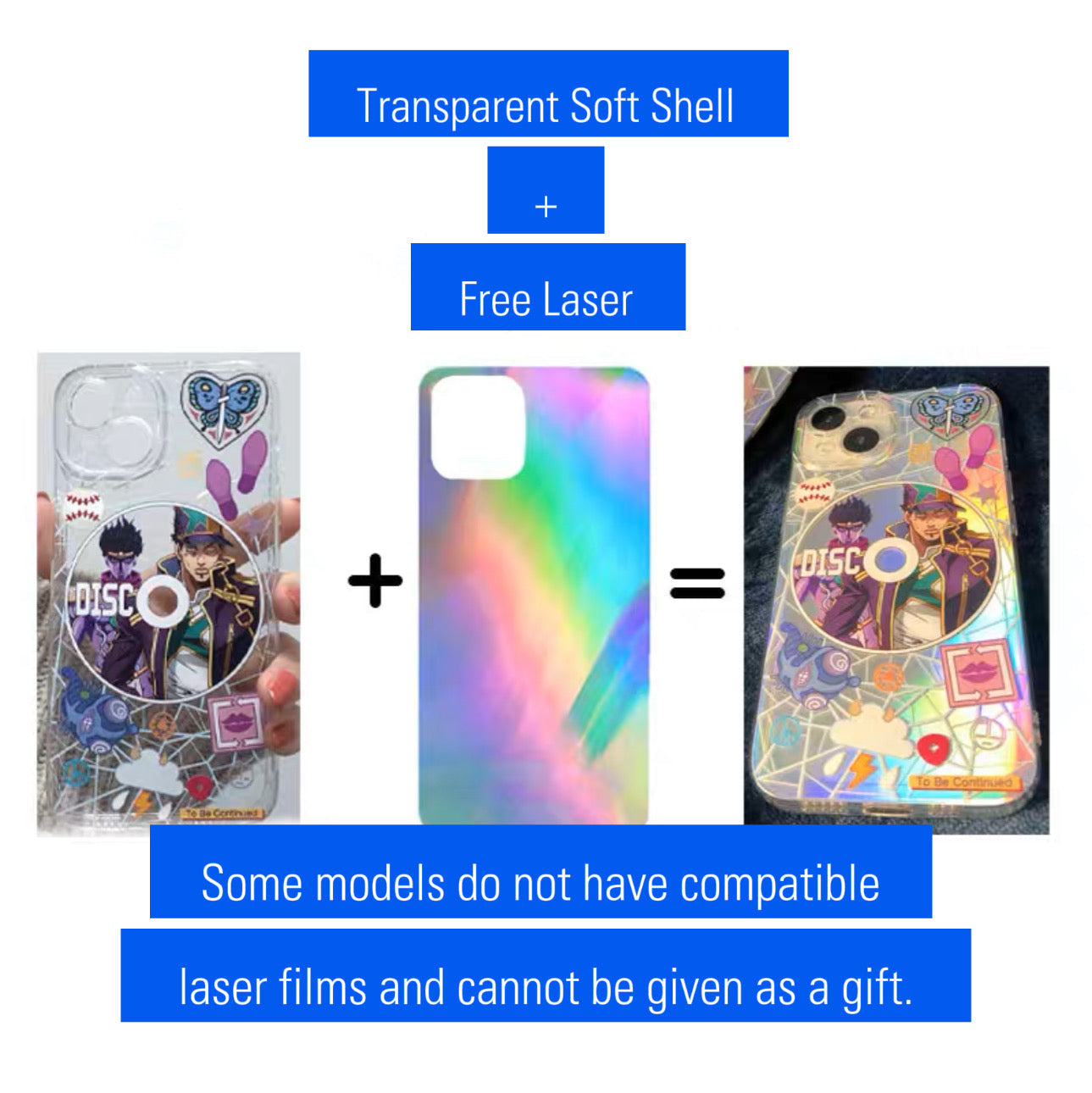 JOJO Laser Phone Case