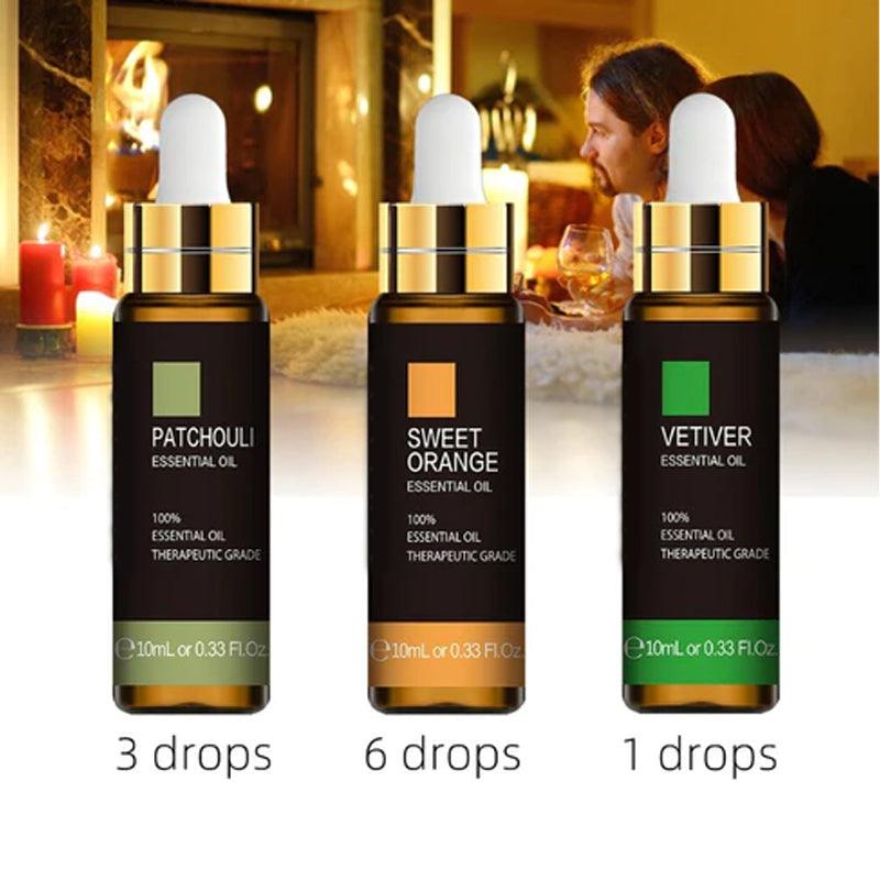 Essential Oils Set Choose 3 Bottles Of 30ml For Diffuser Or Massage