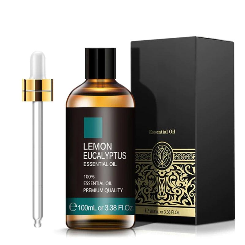 Lemon Eucalyptus Oil 100ml Natural Plant Extract With Dropper