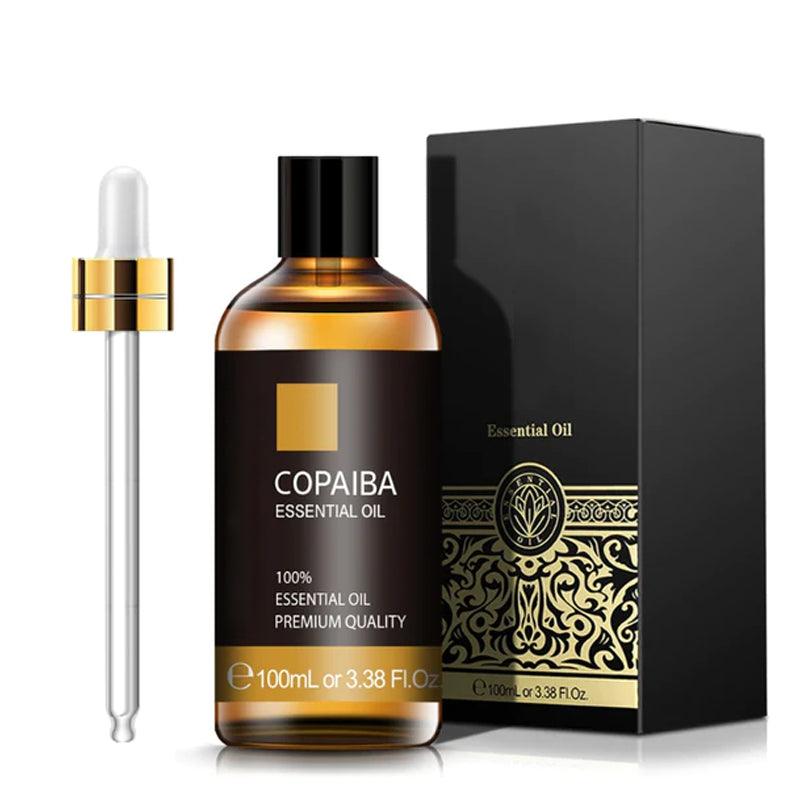 Copaiba Essential Oil 100ml Plant Extract With Dropper Bottle