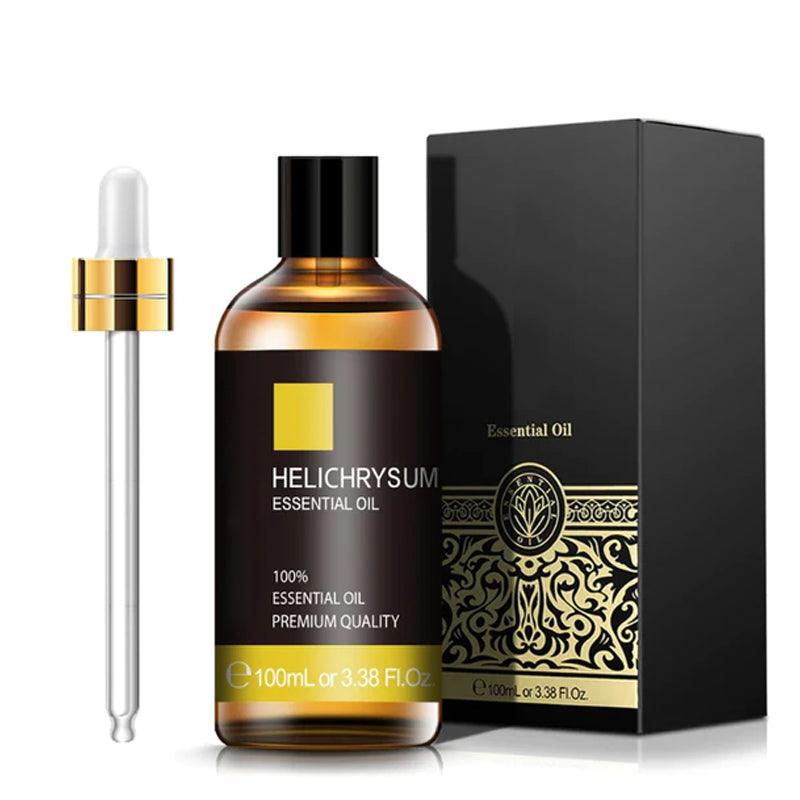 Helichrysum Essential Oil 100ml Natural Plant Extract With Dropper
