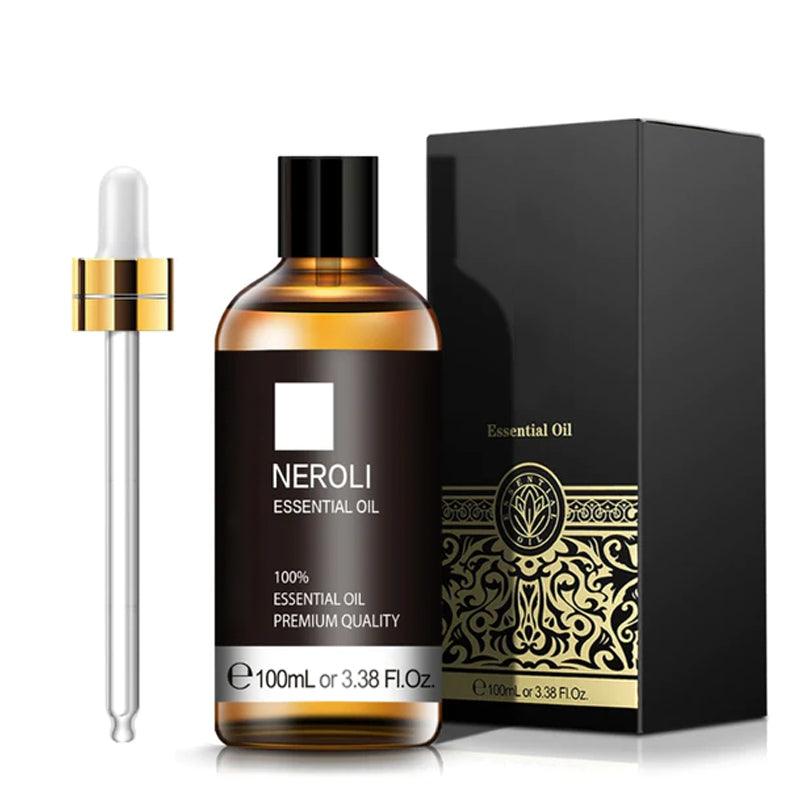 Neroli Essential Oil 100ml Natural Floral Extract With Dropper