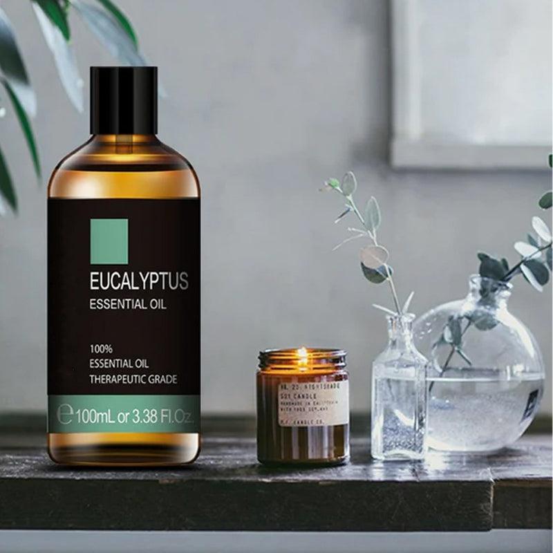 100ml Pure Natural Essential Oils for Aromatherapy And Diffusers