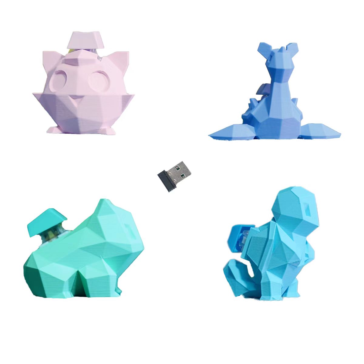 P0kemon series fidget toys (backlight, Programmable)