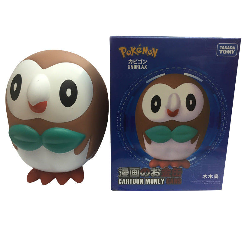 Bauz Rowlet money box Pokemon money box
