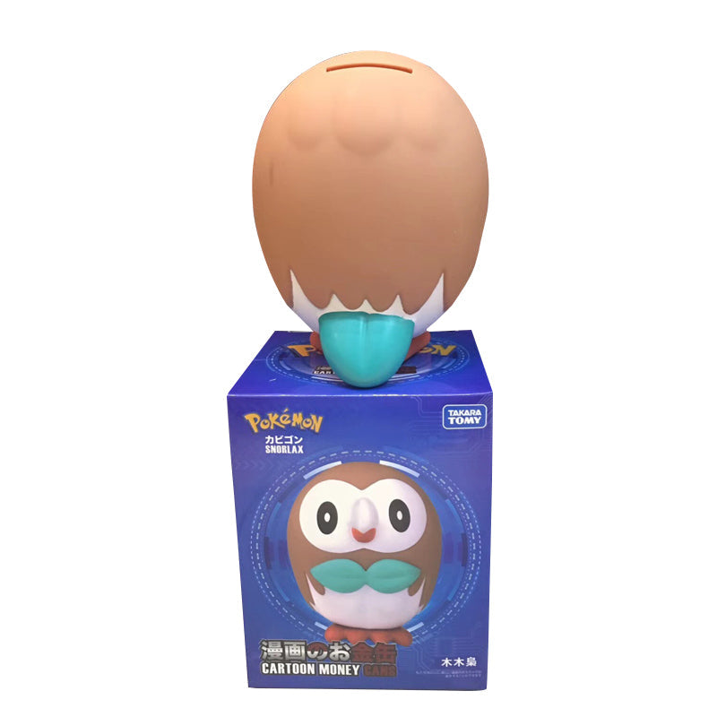 Bauz Rowlet money box Pokemon money box