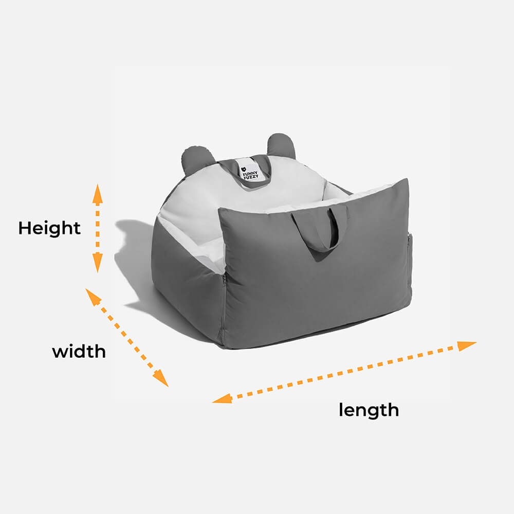 재미있는 주토피아 시리즈 여행 안전 대형견용 카시트 침대