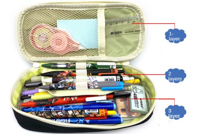 Cool Pokémon pencil case in 5 different designs