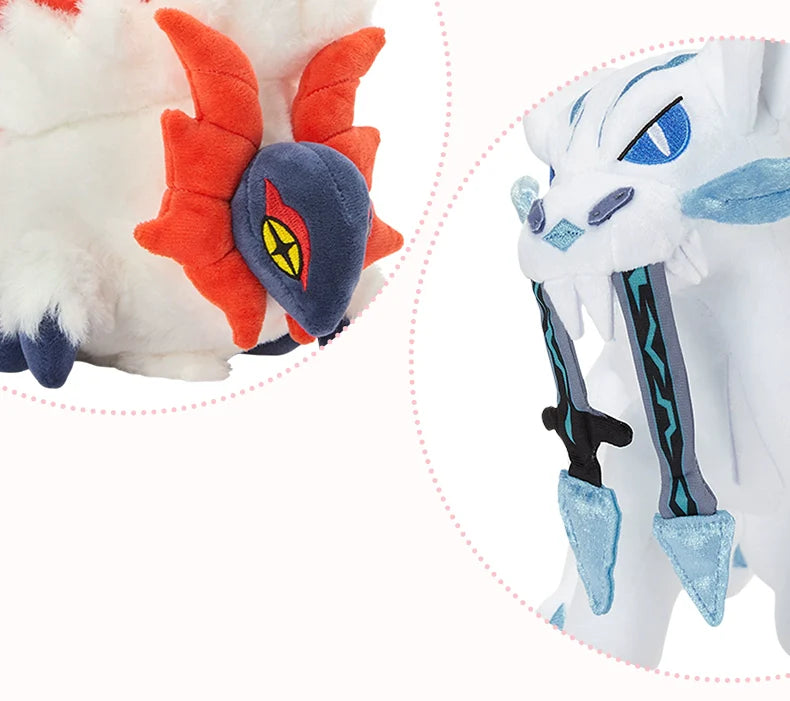 Baojian, Roartail, Flutterhair or Creepingwing Pokemon stuffed animals