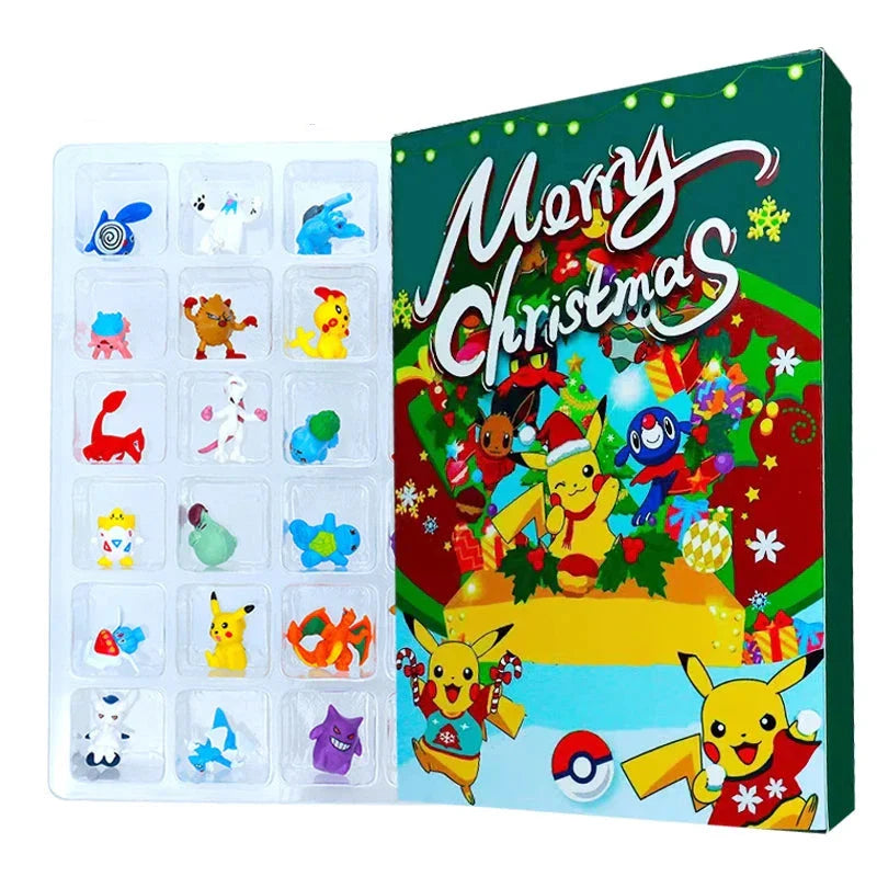Advent calendar with Pikachu Pokemon motif