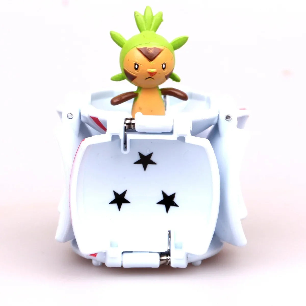 20 pcs. Large (approx. 7cm) Pop n throw Pokeballs with figures toys