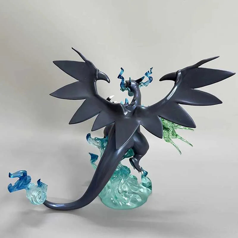 Detailed Pokemon Glurak Charizard or Quajutsu Greninja figure
