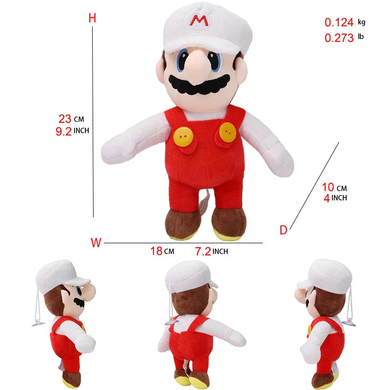 Bowser Luigi Mario Plush Figures - many designs