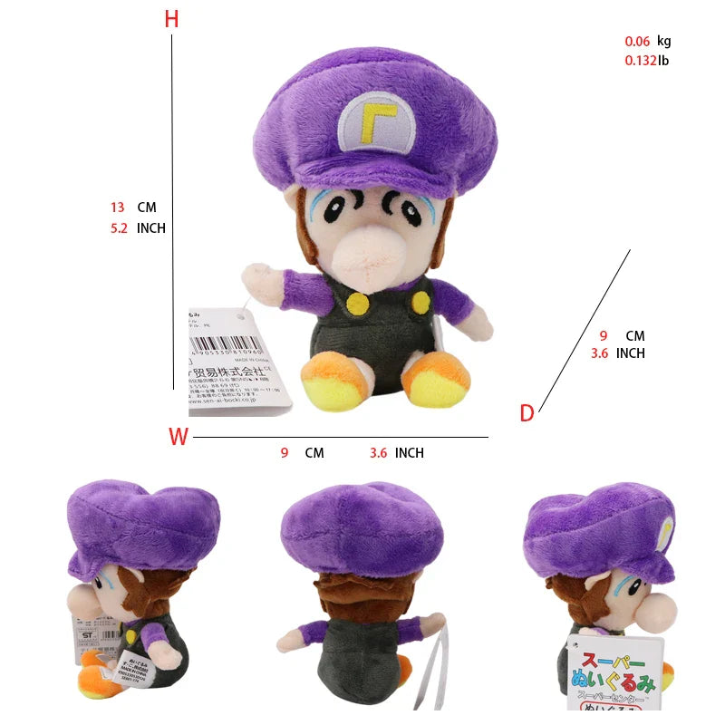 Bowser Luigi Mario Plush Figures - many designs
