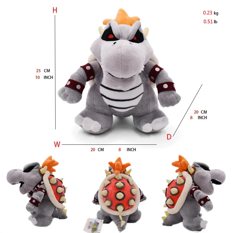 Bowser Luigi Mario Plush Figures - many designs