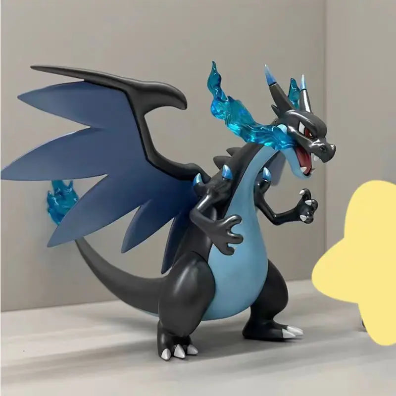 Detailed Pokemon Glurak Charizard or Quajutsu Greninja figure