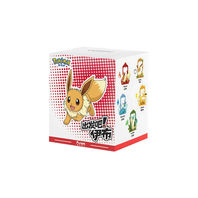 Eevee developments figures - many motifs