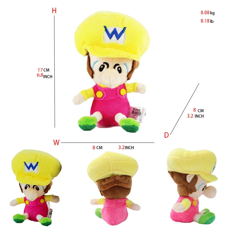 Bowser Luigi Mario Plush Figures - many designs