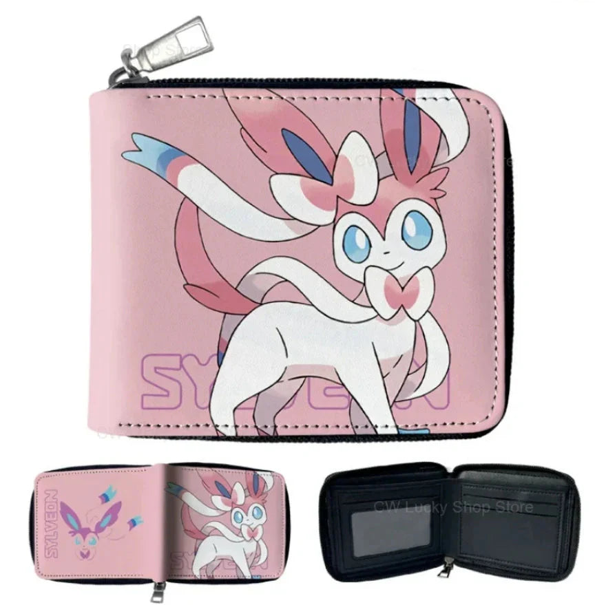 Eevee Evolutions small zippered wallet