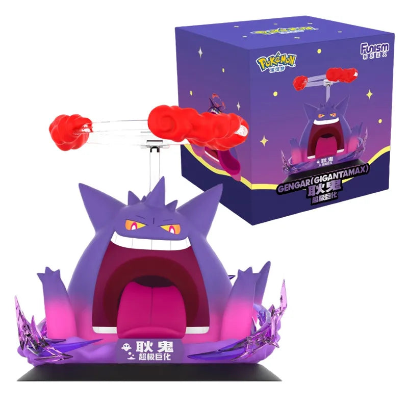 Dynamax Pikachu or Gengar Pokemon figure
