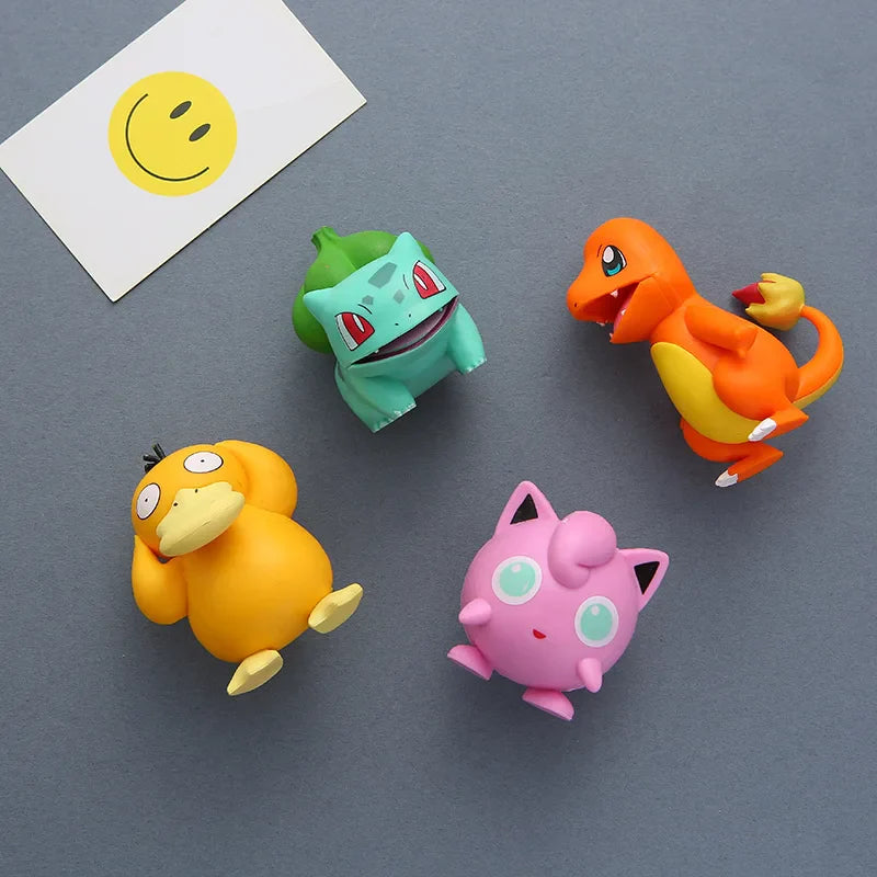 Set of 6 Pokemon fridge magnets