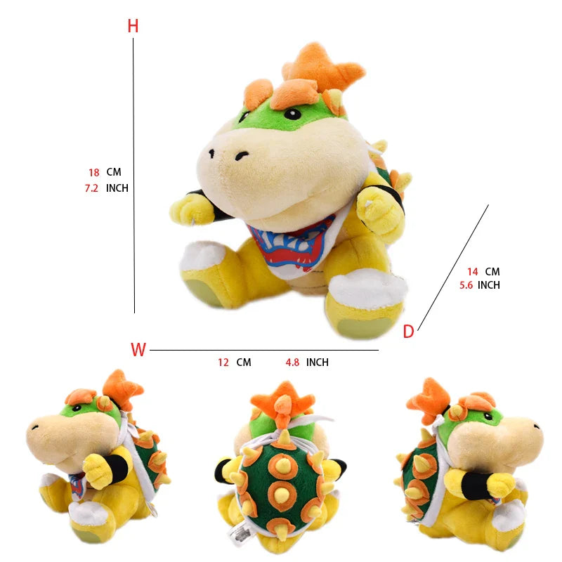 Bowser Luigi Mario Plush Figures - many designs