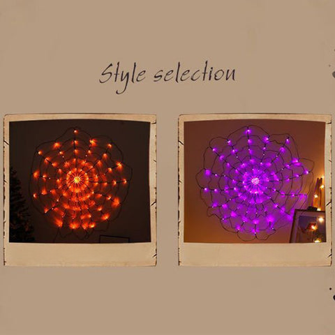 Invobrite Halloween Spider 80LED with remote control | 8 light modes