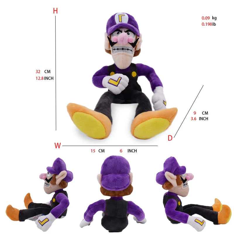 Bowser Luigi Mario Plush Figures - many designs