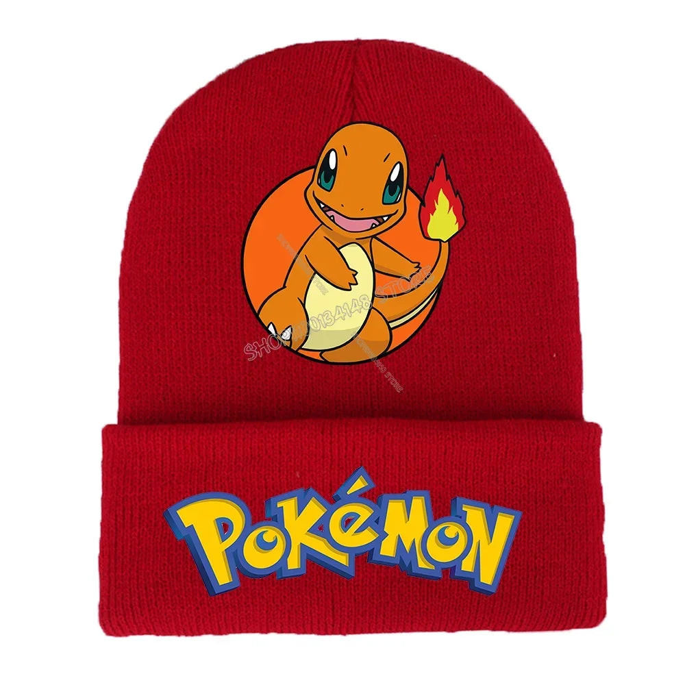 Colorful Pokemon winter hats for children or adults