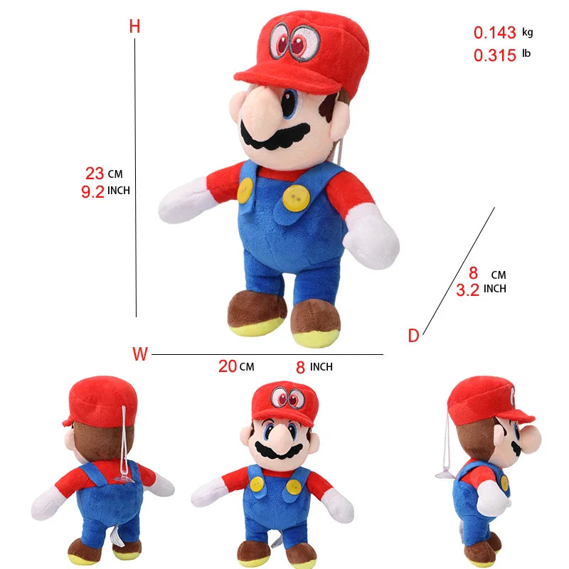 Bowser Luigi Mario Plush Figures - many designs