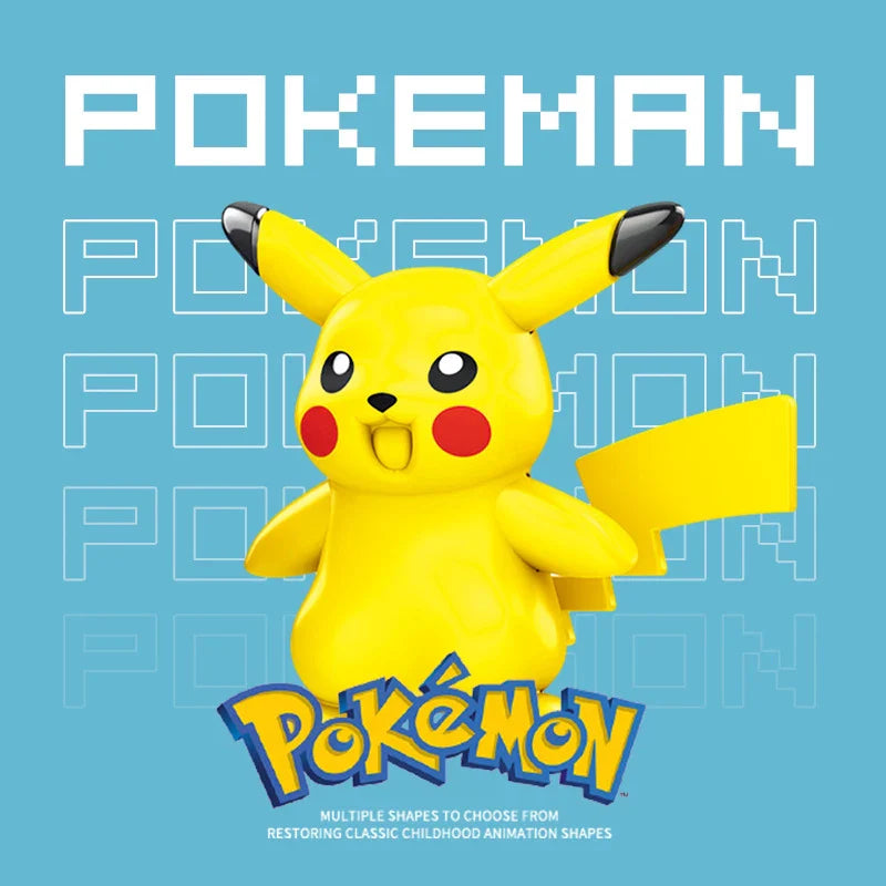 Set of 11 Pokemon figures clamp building block mini figures