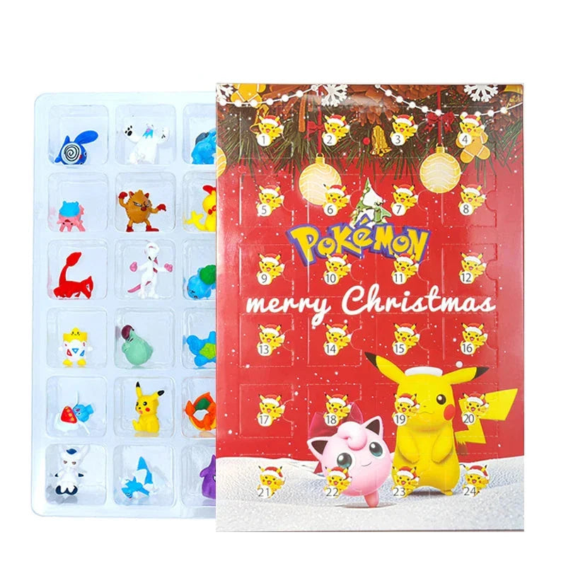 Advent calendar with Pikachu Pokemon motif