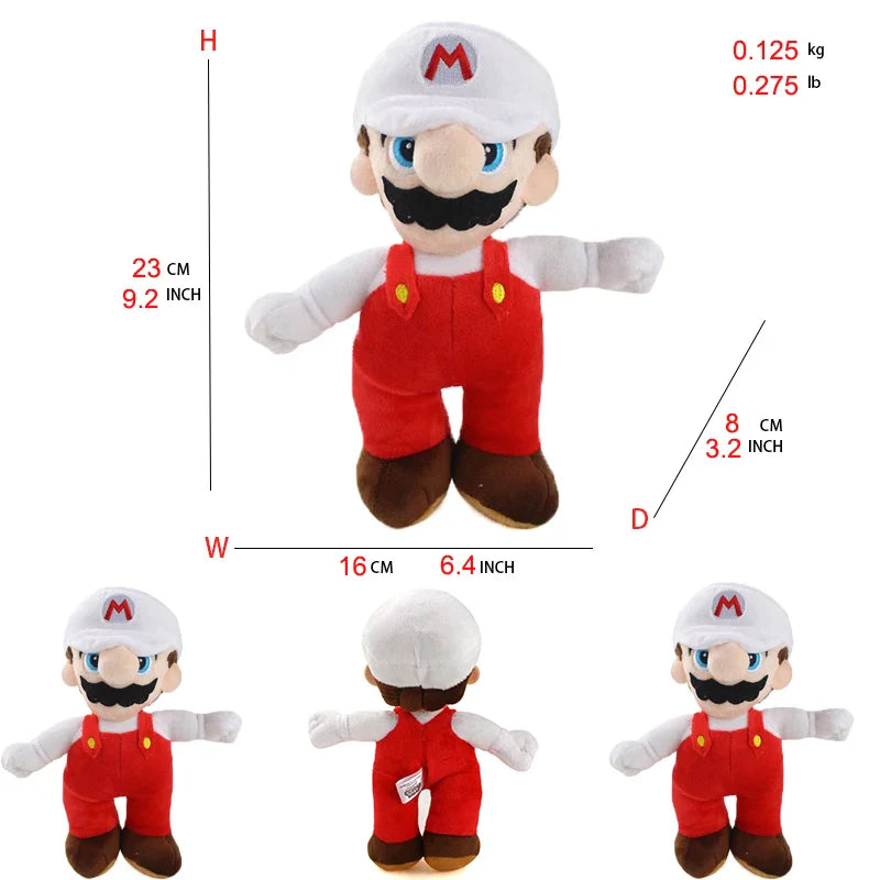 Bowser Luigi Mario Plush Figures - many designs